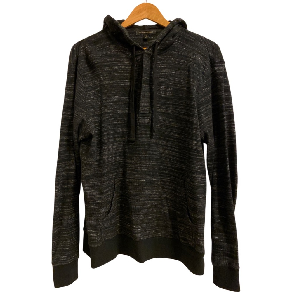 Banana Republic Waffle Henley hoodie